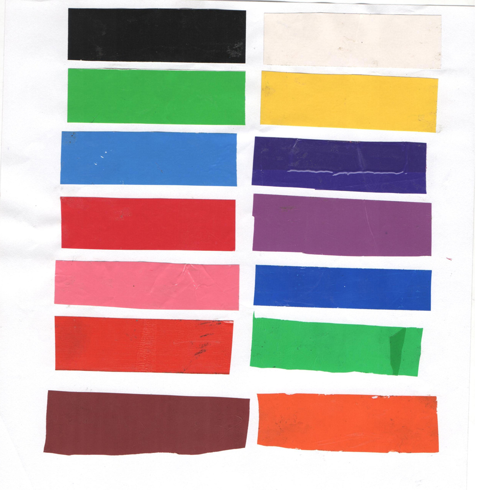 Coloured Tapes 1
